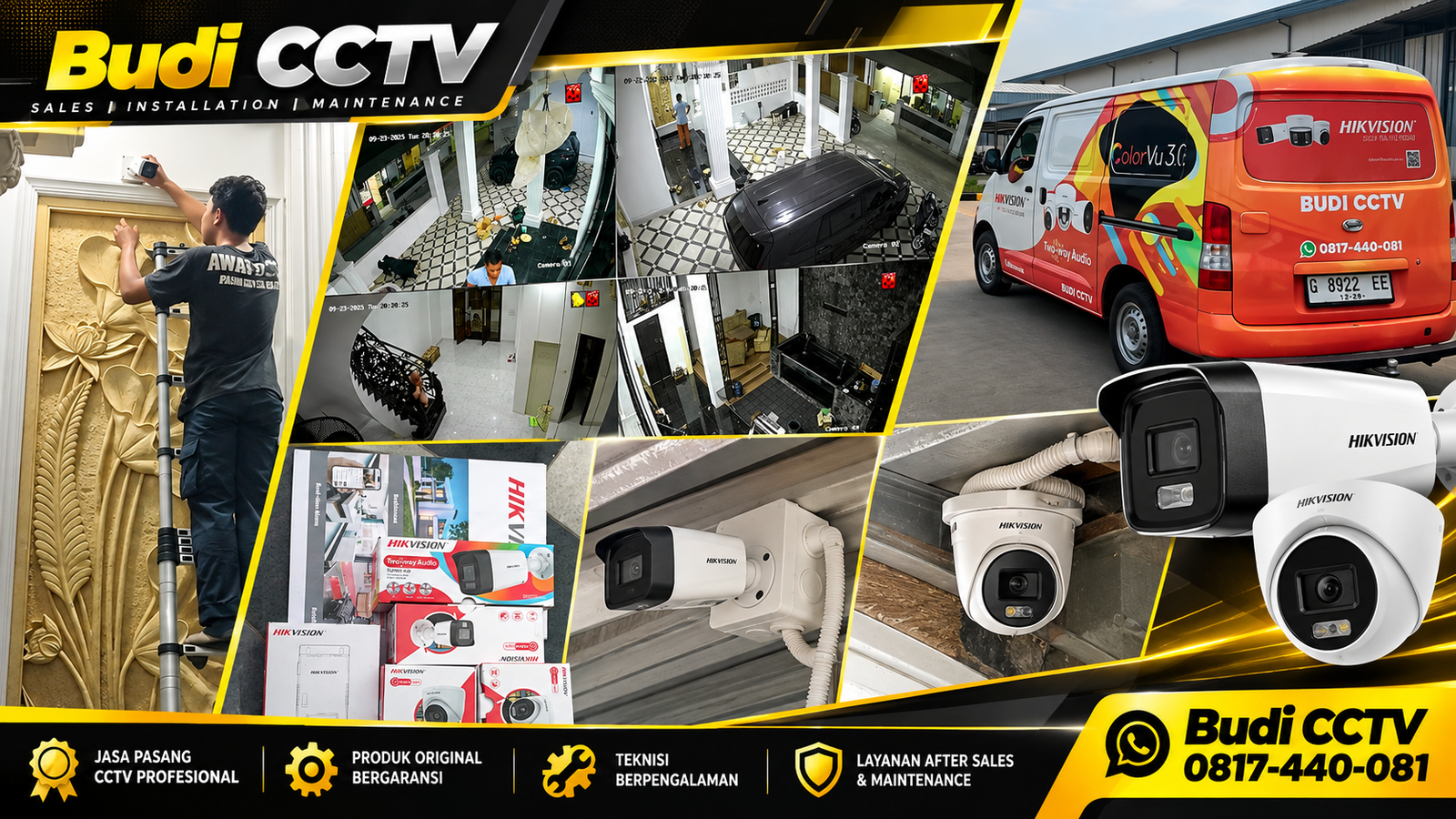 Pemasangan CCTV Hikvision untuk Rumah Tinggal di Slawi, Teknologi Modern dan Adaptif